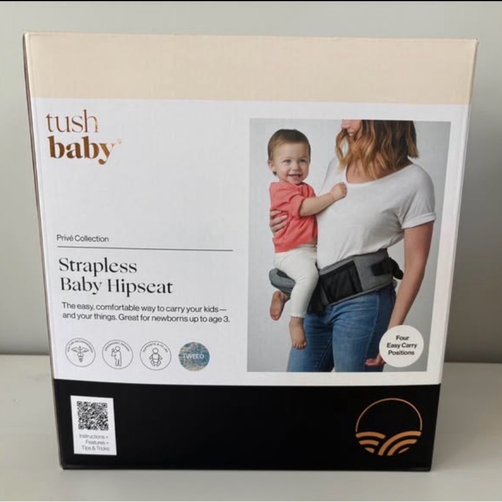The Tushbaby Hip Pack (Tweed)